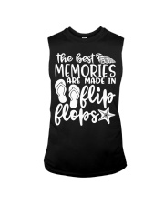 The Best Memories are made in flip flops Sleeveless Tee tile