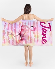 Flamingo Beach Towel aos-tc-beach-towels-lifestyle-front-01