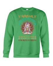 Taurus Girl The Soul Of A Witch Crewneck Sweatshirt thumbnail