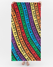 Love Is Love Beach Towel aos-tc-beach-towels-lifestyle-front-04