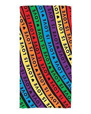 Love Is Love Beach Towel front