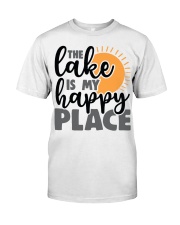 The Lake Is My Happy Place Classic T-Shirt front