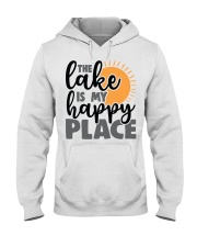 The Lake Is My Happy Place Hooded Sweatshirt tile