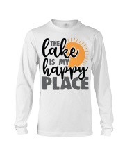 The Lake Is My Happy Place Long Sleeve Tee tile