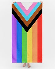 Love Is Love Beach Towel aos-tc-beach-towels-lifestyle-front-04