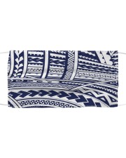 Polynesian Cloth face mask front