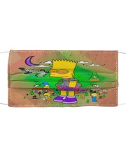 Peace and Love Cloth face mask front