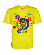 420 Hippie V-Neck T-Shirt thumbnail