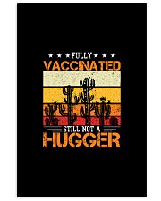 Fully vaccinated still not a hugger retro vintage Vertical Poster tile