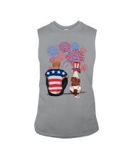 American Bulldog 4th of July Sleeveless Tee tile