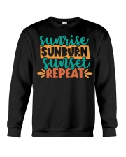 Sunrise Sunburn Sunset Repeat Crewneck Sweatshirt tile