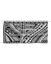 Polynesian Cloth face mask front