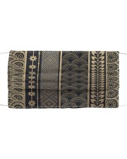 Polynesian Cloth face mask front