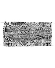 Polynesian Cloth face mask front