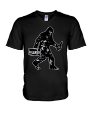 Beer Big Foot V-Neck T-Shirt thumbnail