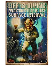 Scuba Life Is Diving 16x24 Poster front