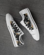 Camping Into The Forest Men's Low Top White Shoes aos-complex-men-white-high-low-shoes-lifestyle-inside-left-outside-left-01