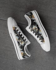 Camping Into The Forest Men's Low Top White Shoes aos-complex-men-white-high-low-shoes-lifestyle-inside-left-outside-left-01