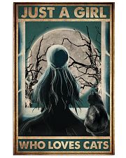 Cat Just A Girl 16x24 Poster front