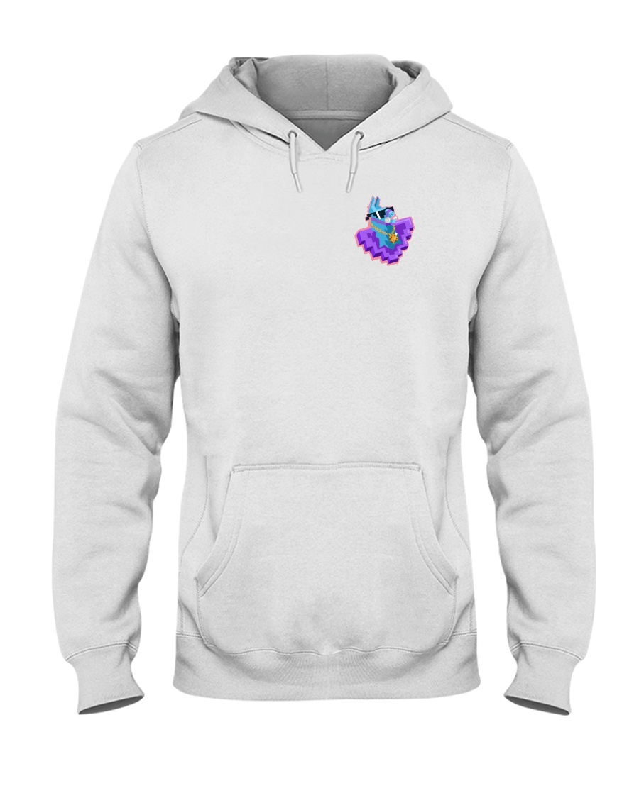 Llama Heart Hooded Sweatshirt