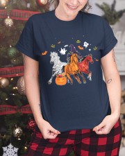 Horse Mummy Witch Classic T-Shirt custom-t-shirts-classic-lifestyle-front-329