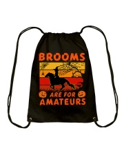 Brooms are for amateurs Drawstring Bag tile