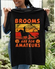Brooms are for amateurs Classic T-Shirt apparel-classic-tshirt-lifestyle-front-130