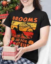 Brooms are for amateurs Classic T-Shirt custom-t-shirts-classic-lifestyle-front-339