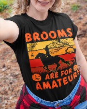 Brooms are for amateurs Classic T-Shirt custom-t-shirts-classic-lifestyle-front-382