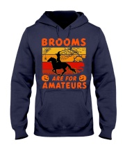 Brooms are for amateurs Hooded Sweatshirt tile