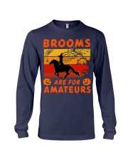 Brooms are for amateurs Long Sleeve Tee tile