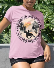 Assuming I'm Just An Old Lady Was Your First Mistake Horse Classic T-Shirt apparel-classic-tshirt-lifestyle-front-234