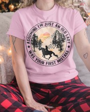 Assuming I'm Just An Old Lady Was Your First Mistake Horse Classic T-Shirt custom-t-shirts-classic-lifestyle-front-334