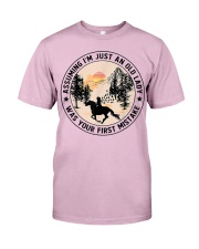 Assuming I'm Just An Old Lady Was Your First Mistake Horse Classic T-Shirt front