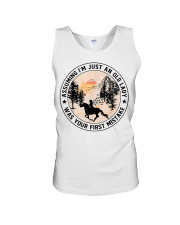 Assuming I'm Just An Old Lady Was Your First Mistake Horse Unisex Tank tile