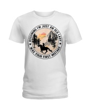 Assuming I'm Just An Old Lady Was Your First Mistake Horse Ladies T-Shirt tile