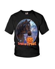 Trick or Treat Horse Youth T-Shirt tile