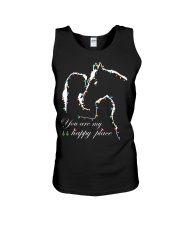 You are my happy place Unisex Tank tile