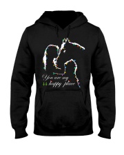 You are my happy place Hooded Sweatshirt tile