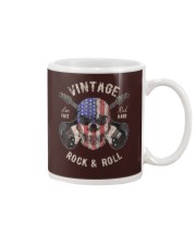 American Flag Guitar Vintage Rock Mug tile