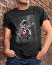 Astronaut Space Jams On An Asteroid Classic T-Shirt apparel-classic-tshirt-lifestyle-26