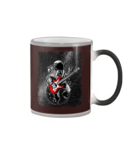 Astronaut Space Jams On An Asteroid Color Changing Mug tile