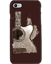 ACOUSTIC GUITAR SHIRT Guitarist Phone Case tile