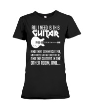 All I Need Is This Guitar Premium Fit Ladies Tee tile