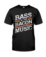 Bacon Of Music Bass Guitarist Bass Guitar Premium Fit Mens Tee tile