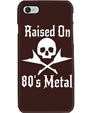 80's Metal Music Flying V Vintage Guitar Rocker Phone Case tile