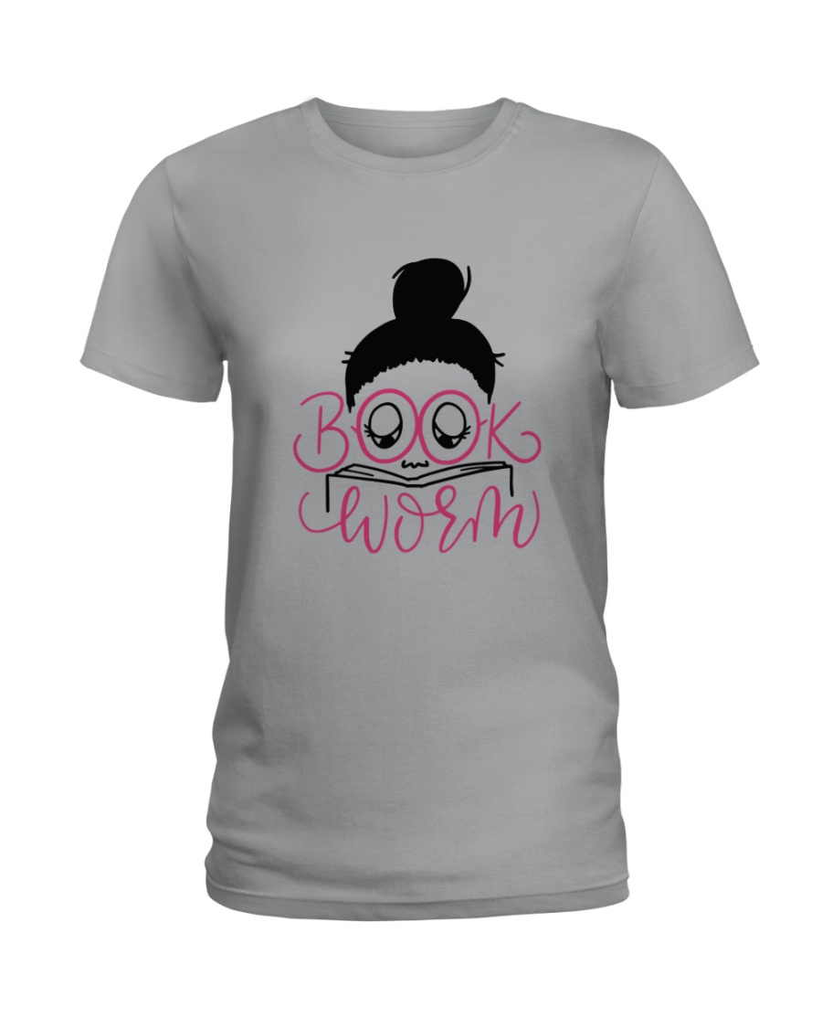 Book Worm High Quality Classic Tee Ladies T-Shirt