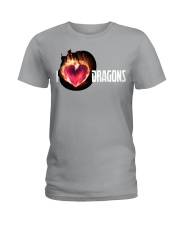 I Love Dragons High Quality Classic Tee Ladies T-Shirt front