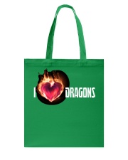 I Love Dragons High Quality Classic Tee Tote Bag thumbnail