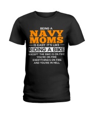 GIFT NAVY MOMS Ladies T-Shirt thumbnail